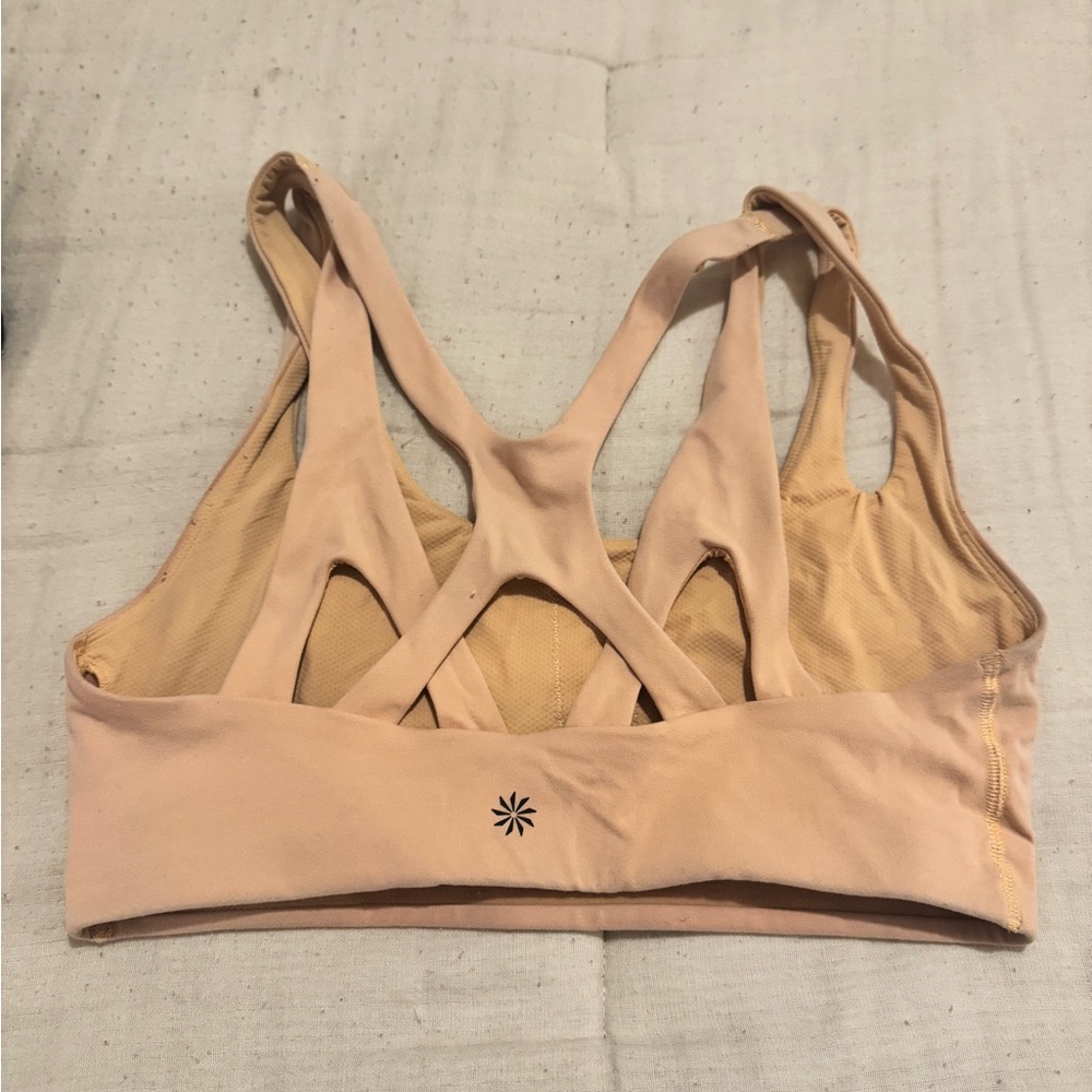Athleta Pale Orange Sports Bra
